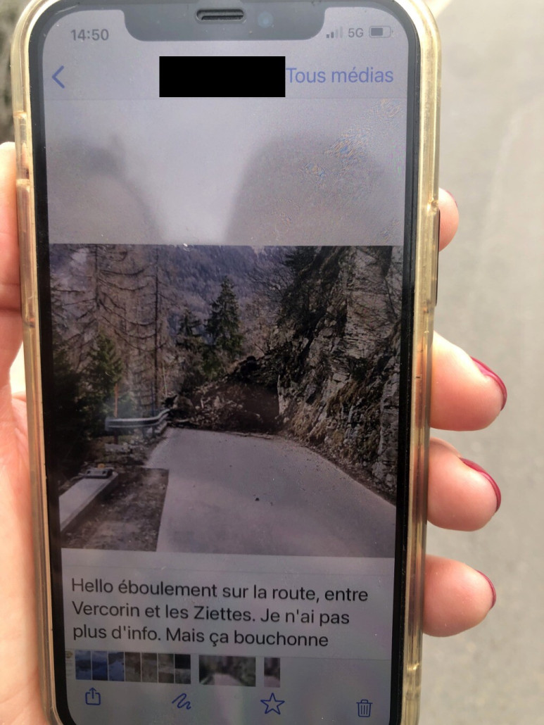 Infos von anderen. Man tauschte sich imemr wieder aus.