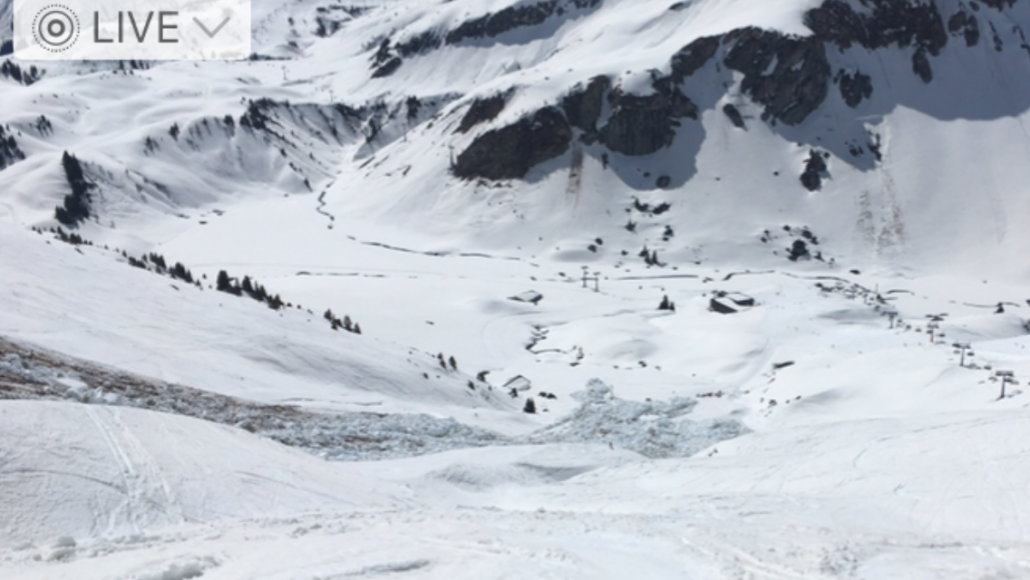 Piste 262 komplett verschüttet