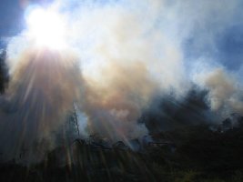 Da qualmt es ganz schön! Könnte auch zu den schönsten Wetterfotos!