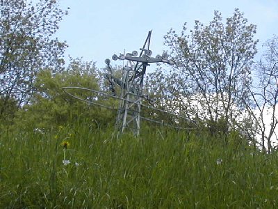 eine der beiden letzten stützen!