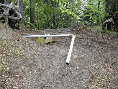 beim betonieren an einem anderen fundament....