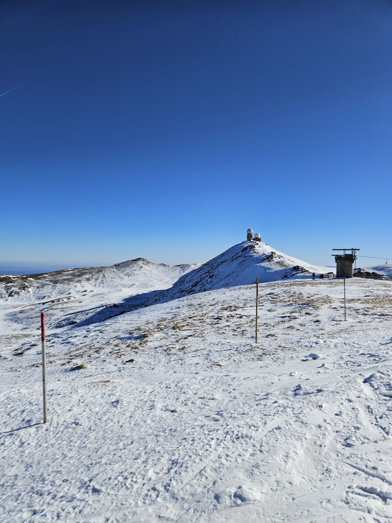 Naturschneelage Ende Jänner auf 2000 Meter...