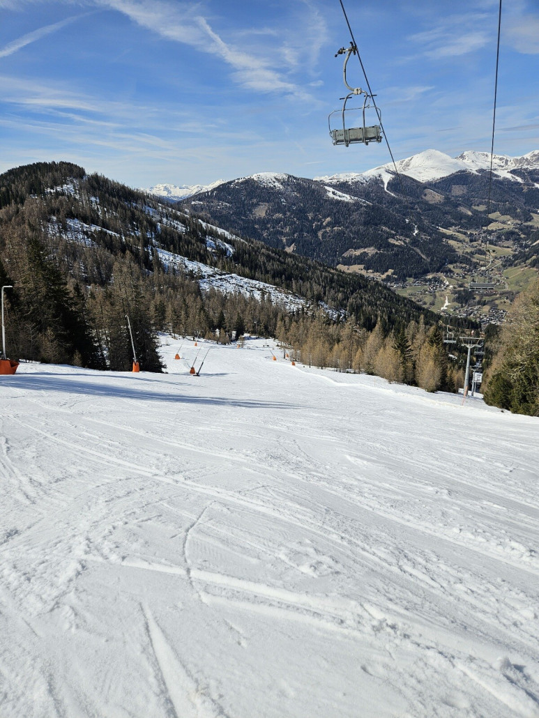 finale Abfahrt, hier Oberteil der 11