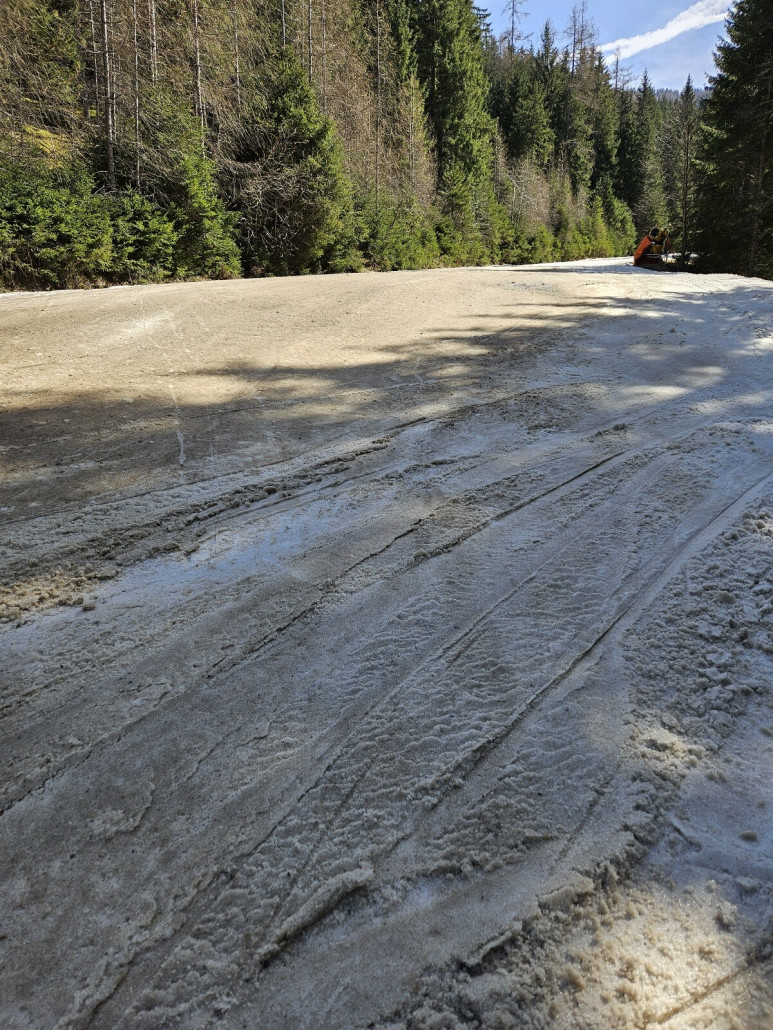 das letzte Drittel hingegen war kein Brüller mehr. Das Stück hier ging noch halbwegs, weiter unten kamen noch ordentlich Steine dazu