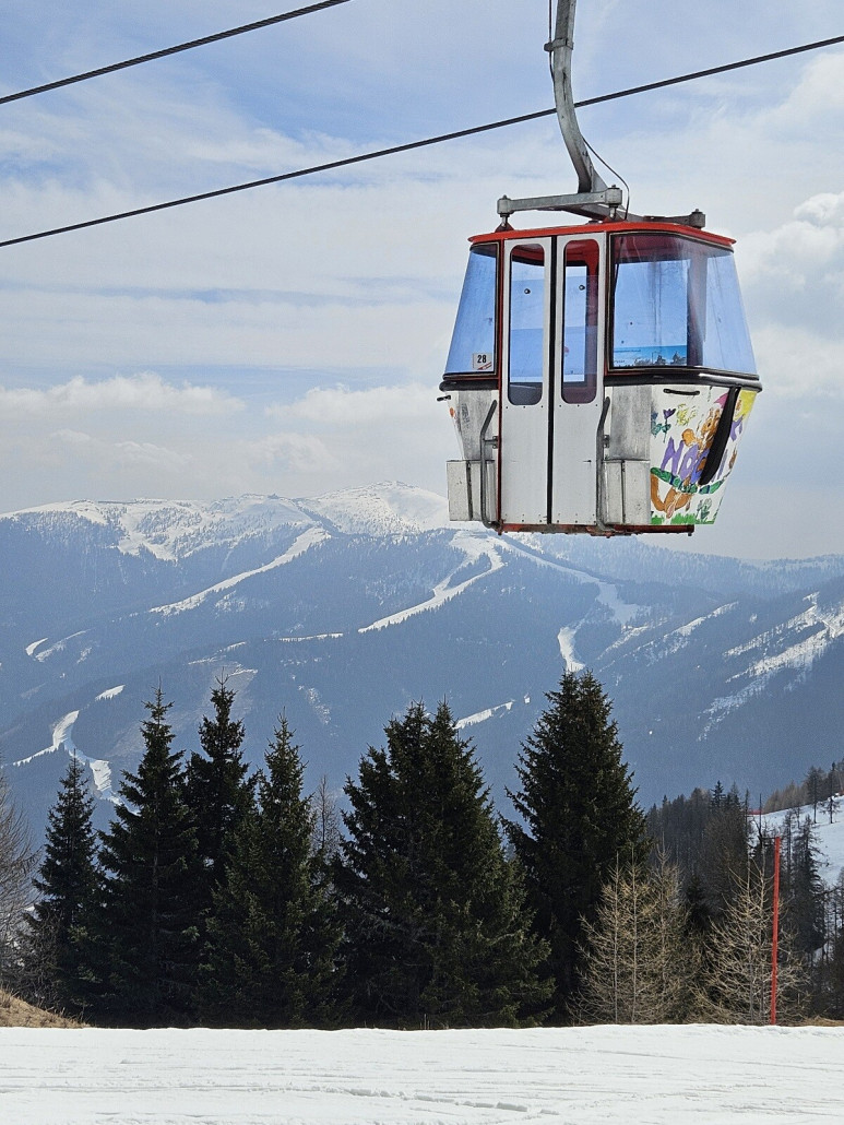 sind schon herzig, die Goldeln der Nockalmbahn