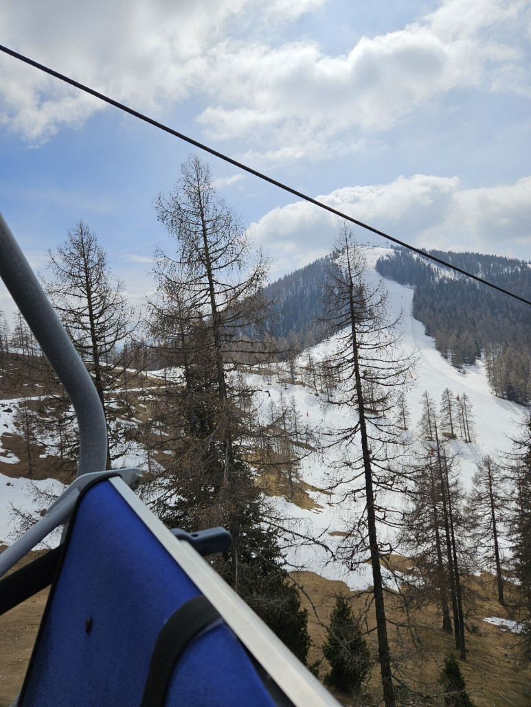 aus der Schartenbahn Rückblick auf die 21