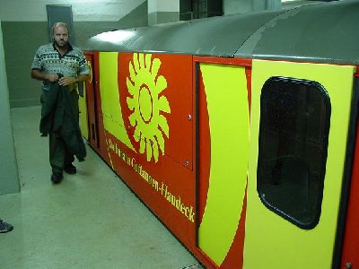 Wagen in der Komplettansicht inkl. KWO-Personal :-)