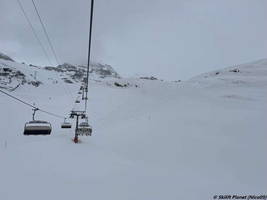 Der Gletscherschuss war nicht von langer Dauer ...
