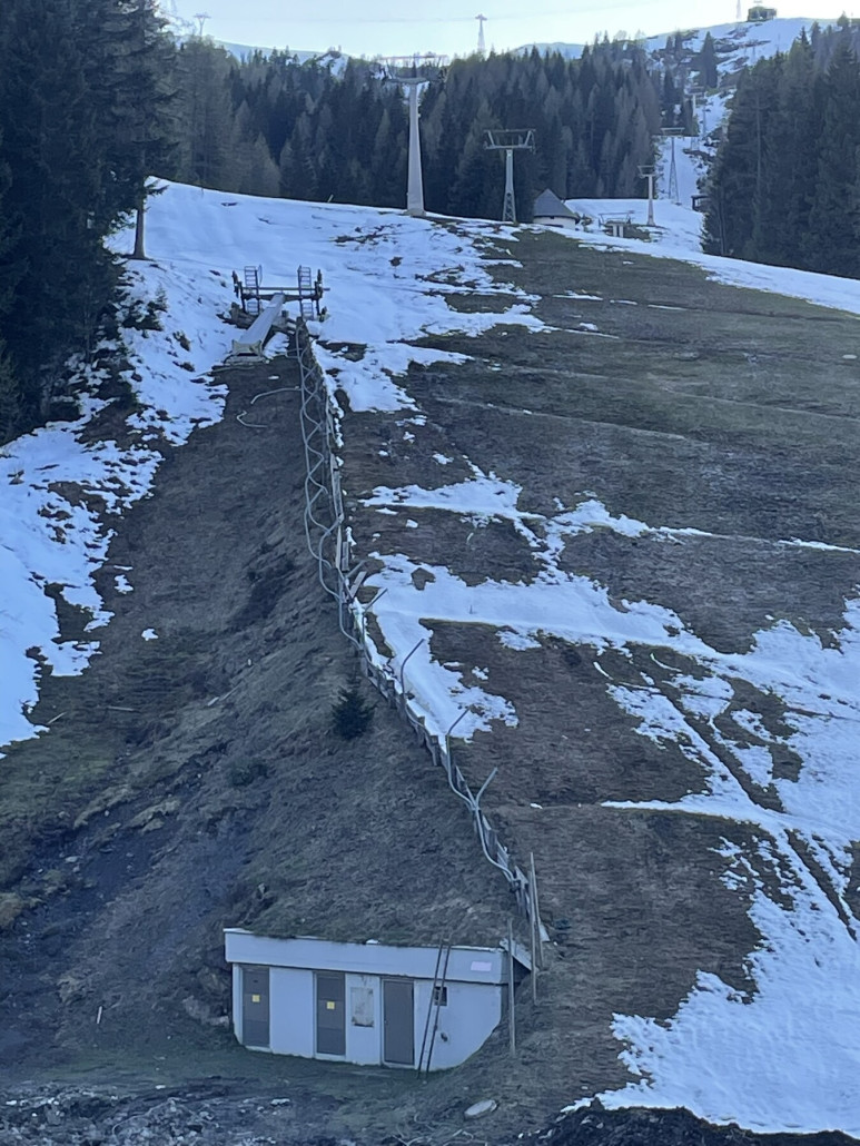 Abbrucharbeiten Tröglbahn