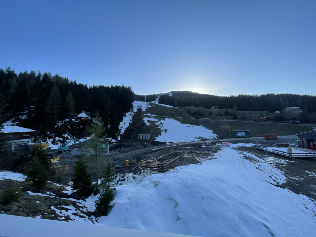 Abbrucharbeiten Tröglbahn