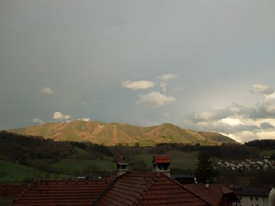 aprilwetter, zu hause