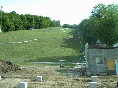 Bautätigkeit am Wiener Skilift (Hohe Wand Wiese)