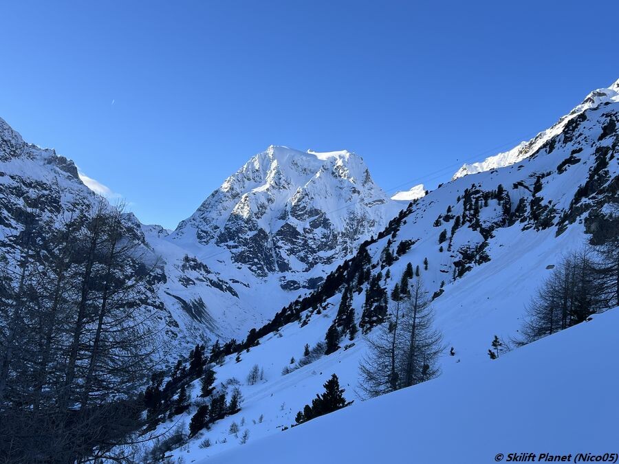 Mont-Collon am Morgen