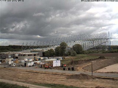 Baufortschritt: Webcam vom 28.05.06