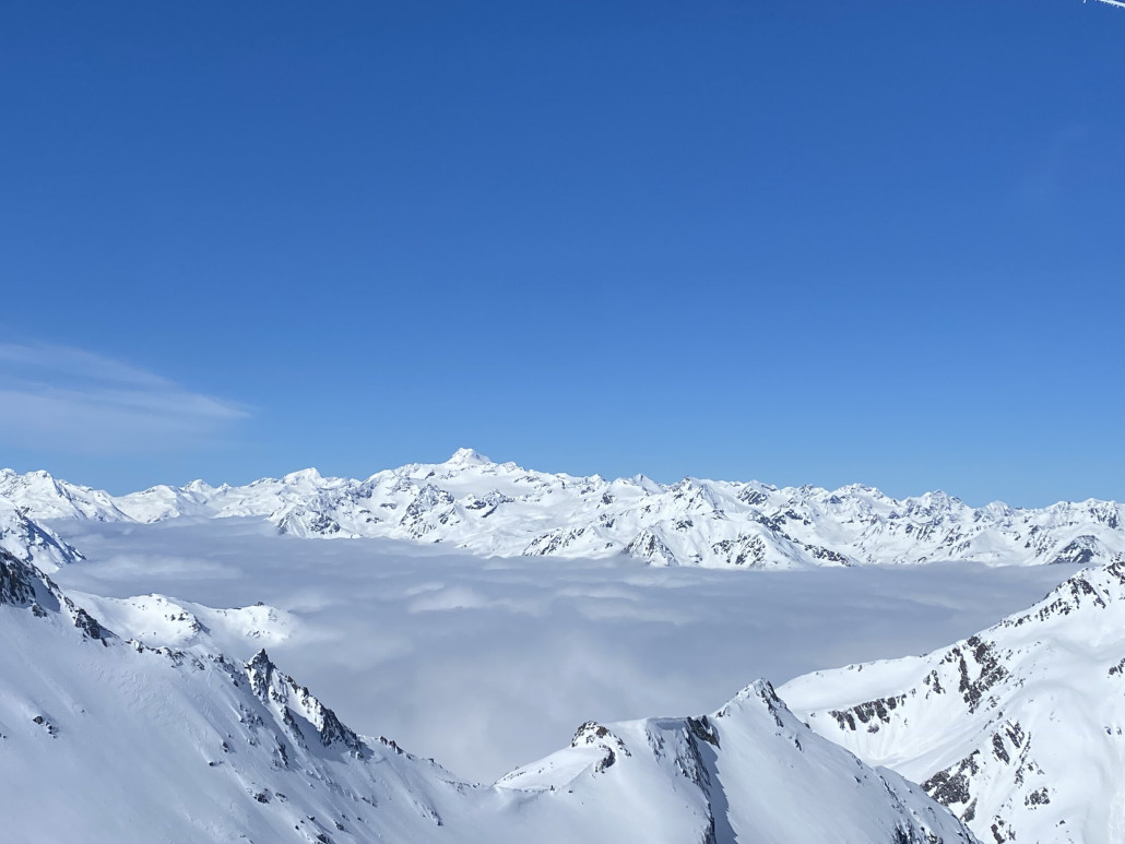 Himmelfahrt Blick Richtung Sölden