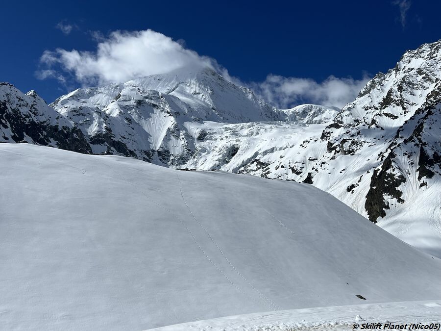 Pigne d'Arolla und Tsijiore-Nouve Gletscher