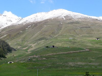 Bau der Beschneiungsanlage Albanas