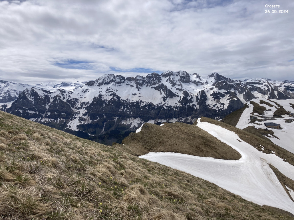 Dents Blanches, gipfel sessellift chavanette seit gipfel Patenaille