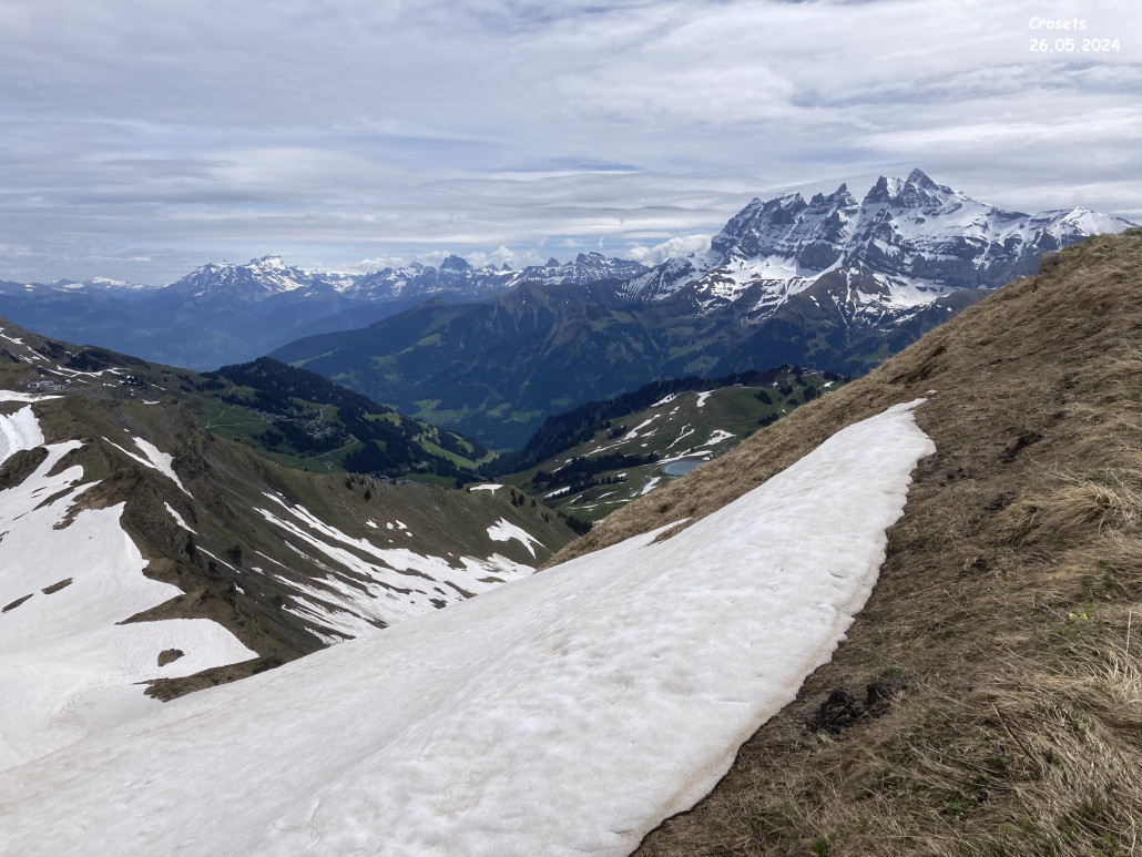 Diablerets, Grand Muveran, Dents de Morcles und Dents du Midi