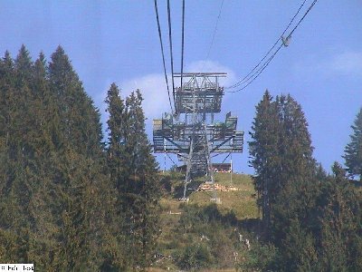 Kurz vor der Mittelstation