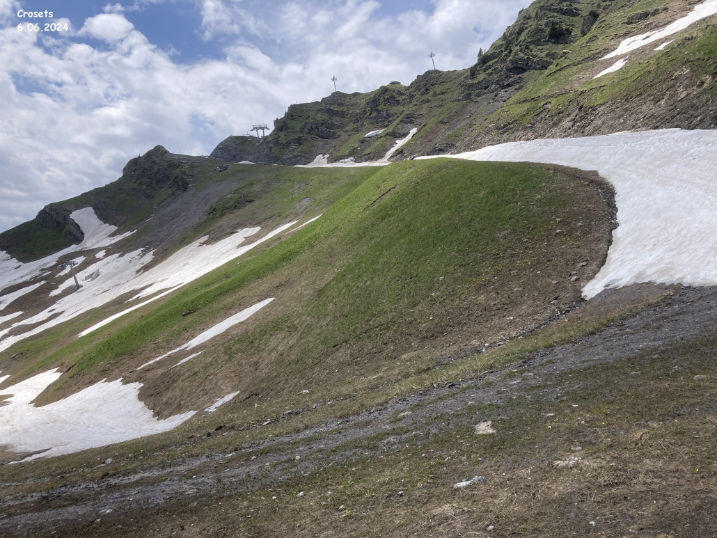 Grand Conche...der Schnee schnell schmilzt
