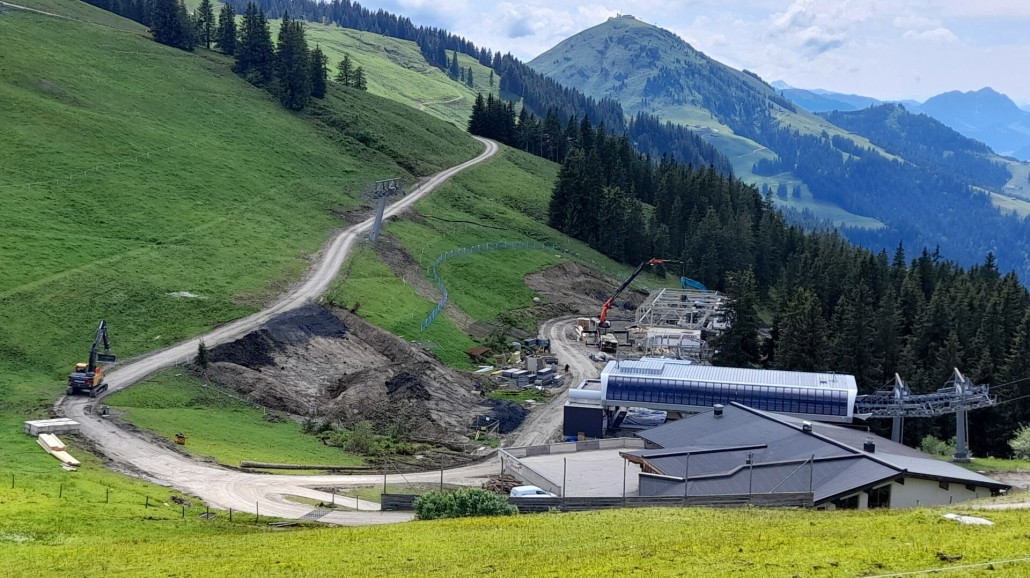 Blick zur alten Talstation