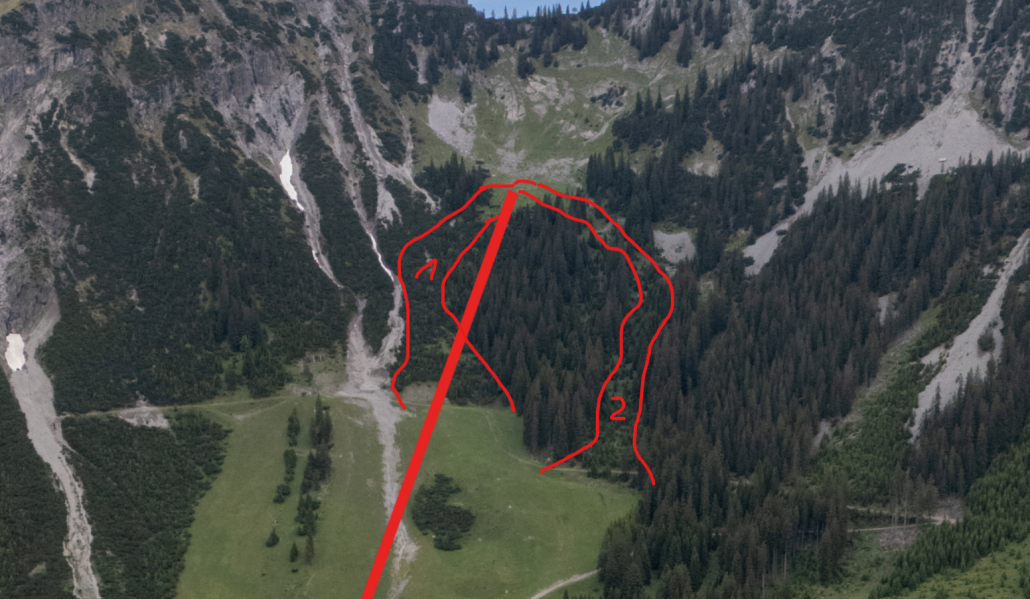 Übersicht neue Pisten