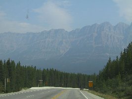 wieder im tal von Banff, warum diese Wand wohl &amp;quot;Castle Mountain&amp;quot; heißt