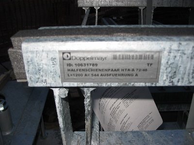 Erste Stahlteile aus Wolfurt