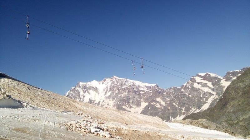 Ausstieg etwas tiefergelegt