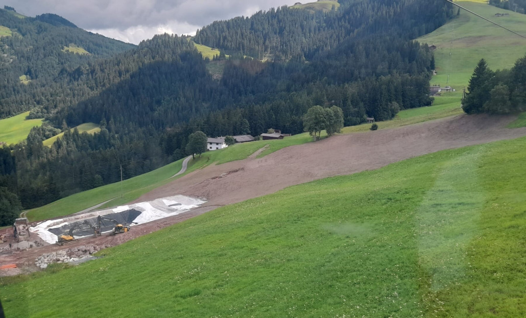 Rückbau mit Pistenoptimierung