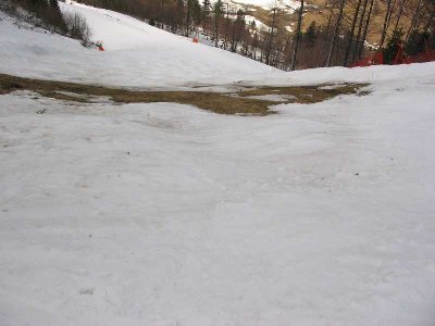 Weltcupabfahrt, graußlich steil!