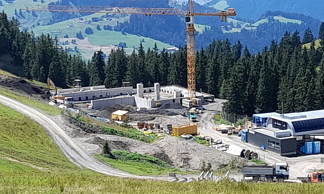 Blick zur Talstation