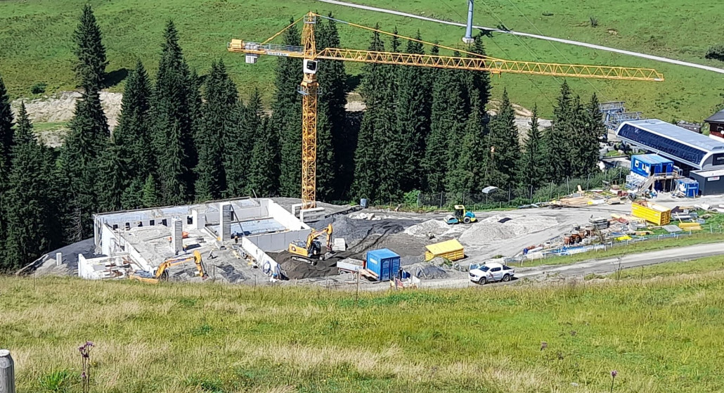 Blick zur Talstation