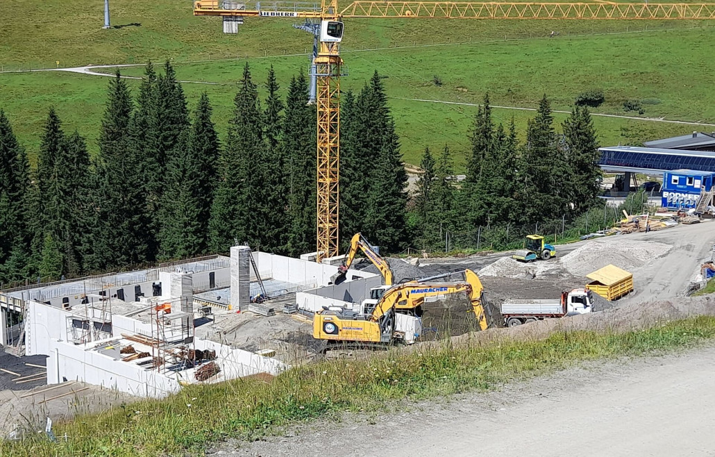 Blick zur Talstation