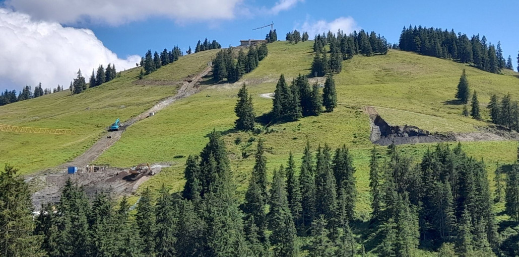 was hier rechts gebaggert wird ...