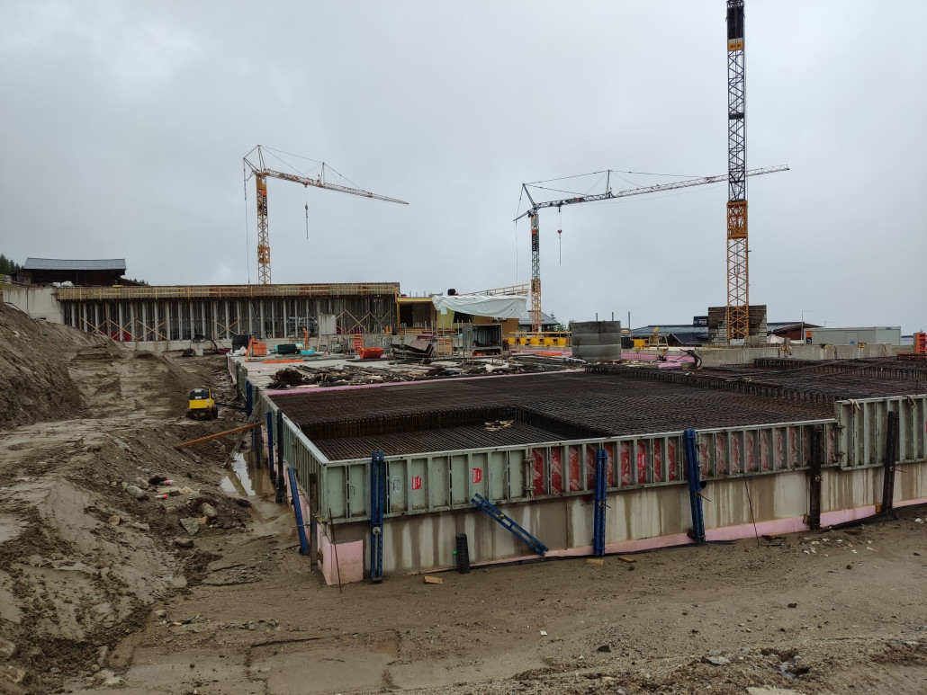 Talstation mit Sesselgarage