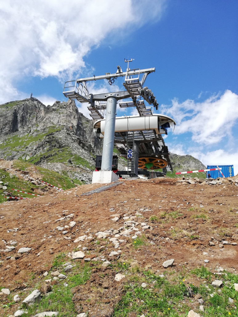 Die neue Station von vorne.