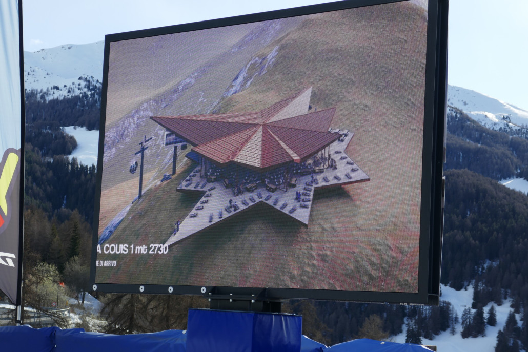 Bergstation Couis 1 (2730m) und Restaurant