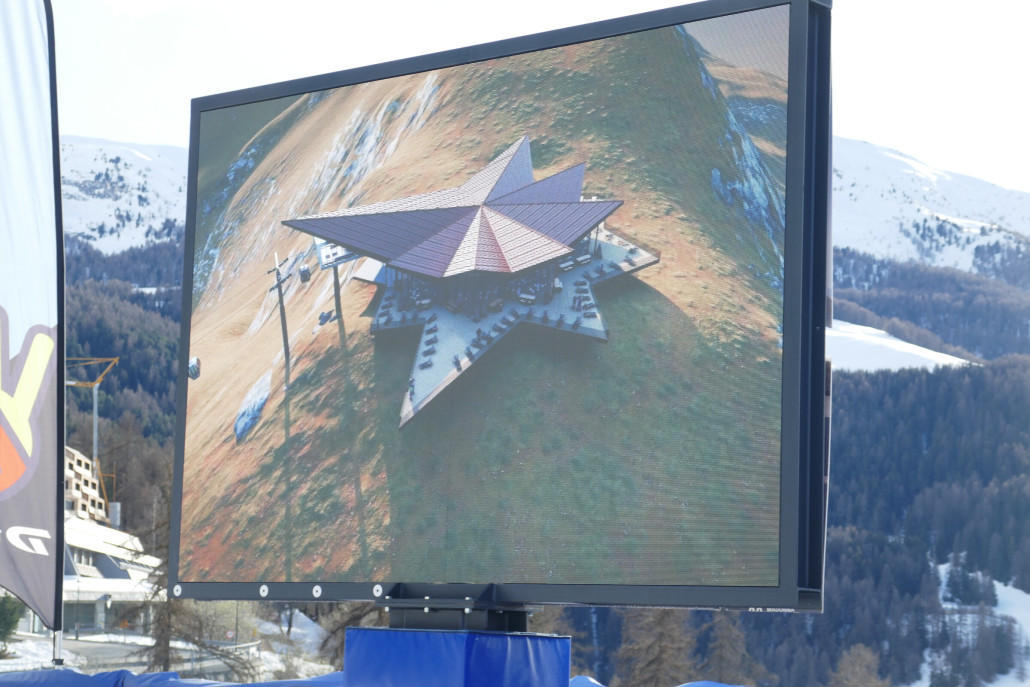 Bergstation Couis 1 (2730m) und Restaurant