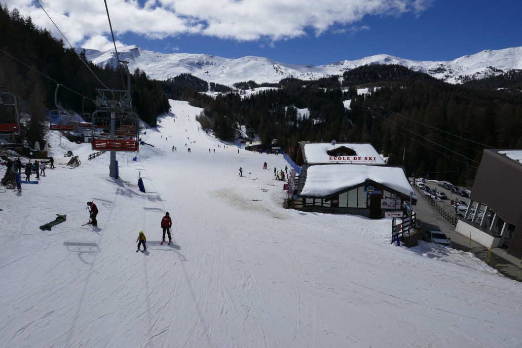 Neue Sektion 3 auf der aktuell die 3SB Pila-Gorraz verläuft.