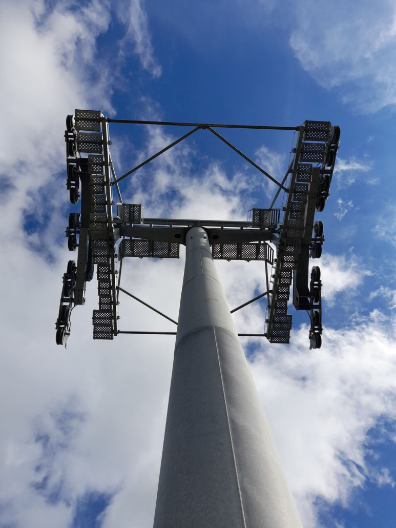 je nach Nummerierung wohl Stütze 2