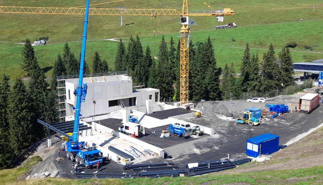 Blick zur Talstation