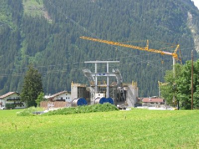 Talstation mit Blick auf die Penkenbahn