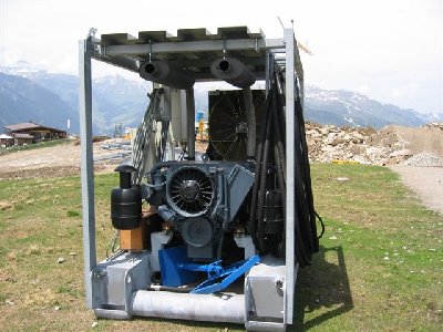 Dieselmotor für Notantrieb