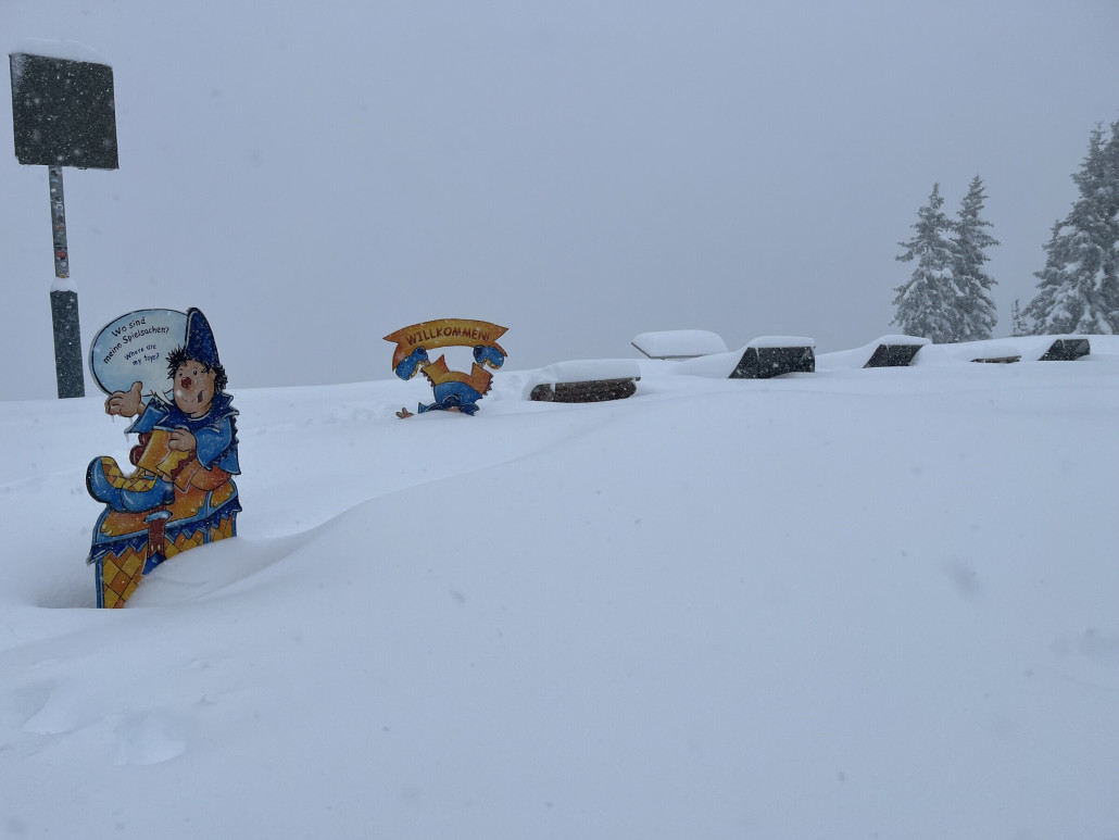 Oben an der Kohlmais Bergstation