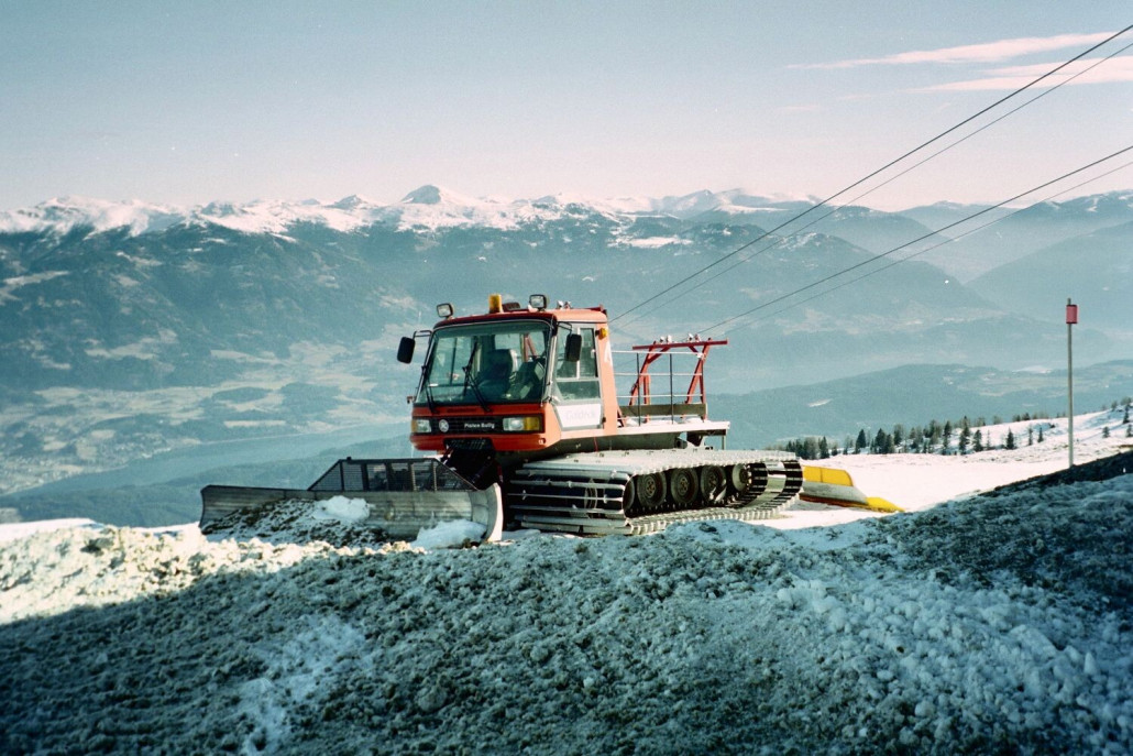 An der Bergstation der Goldeck Pendelbahn