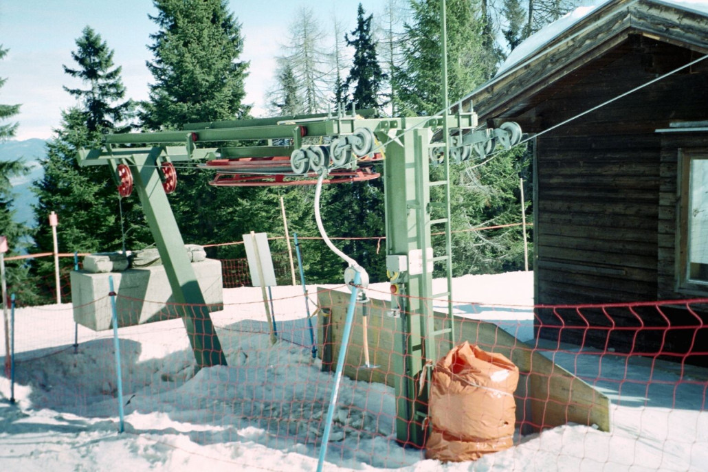 Neuer Skilift Goldeck Dorf (L) Ex Steineralm