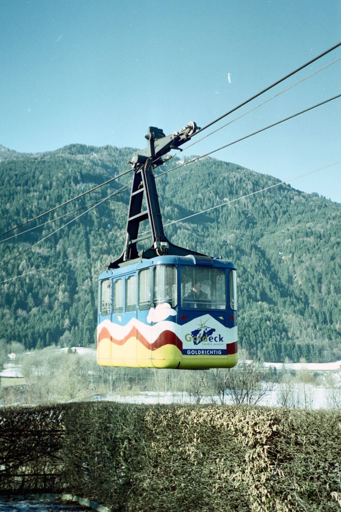 Sektion I der Goldeck Pendelbahn (A)