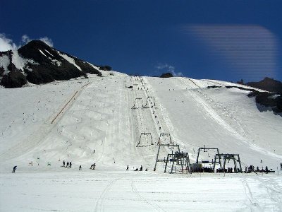 Die gefrorene Wand Lifte